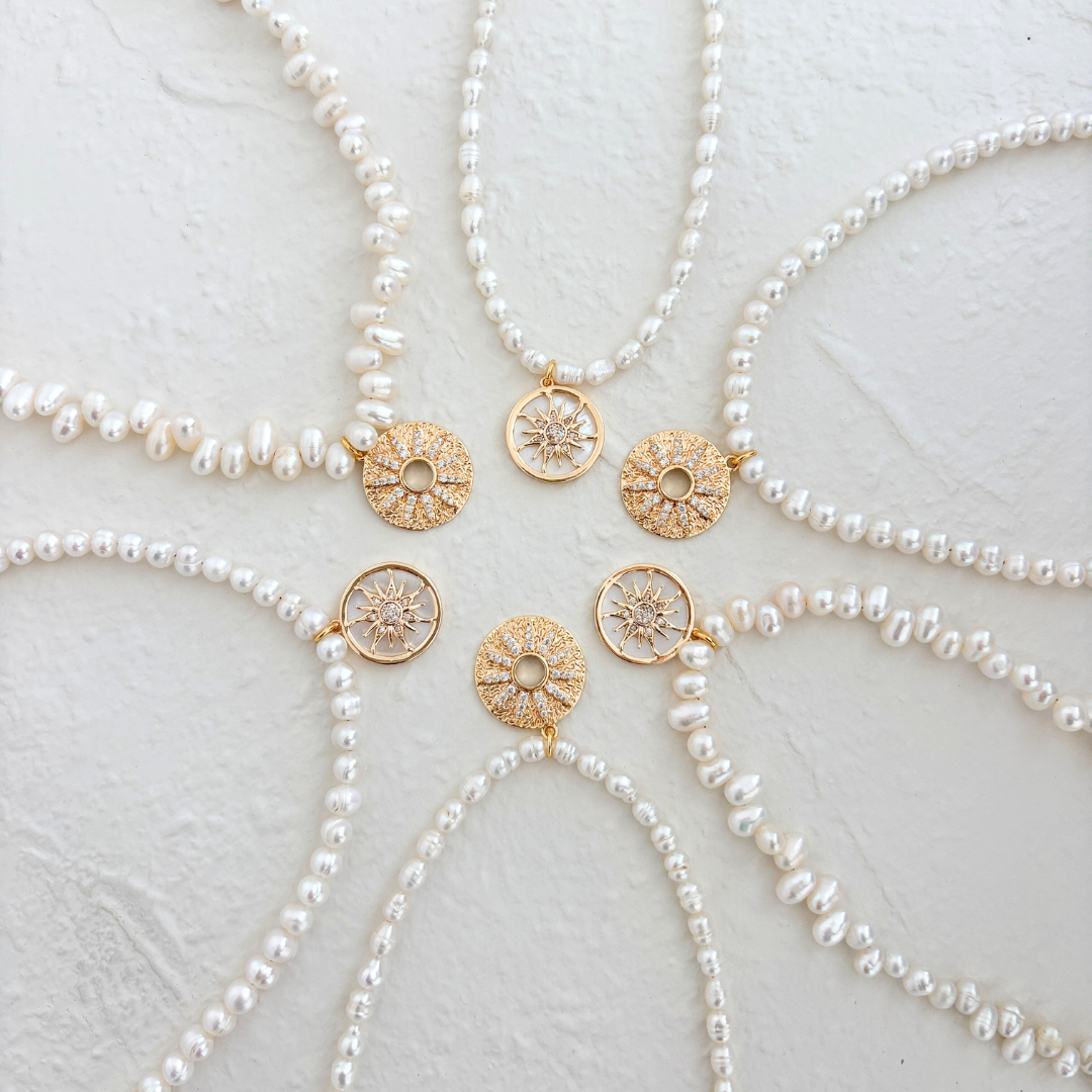 tsui   ネックレスPEARL CHARM NECKLACE PEARL CHARM NECKLACE ✿ SOL – UNIQ JEWELRY