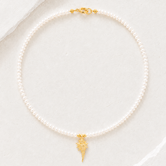 ISLA PEARL CHARM NECKLACE ✿ SORA