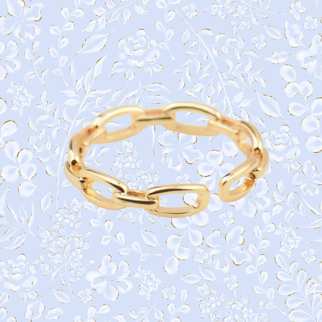 ADJUSTABLE LINK RING ✿ ANA