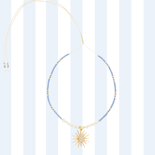 SUNSHINE CHOKER ✿ OCEAN BLUES