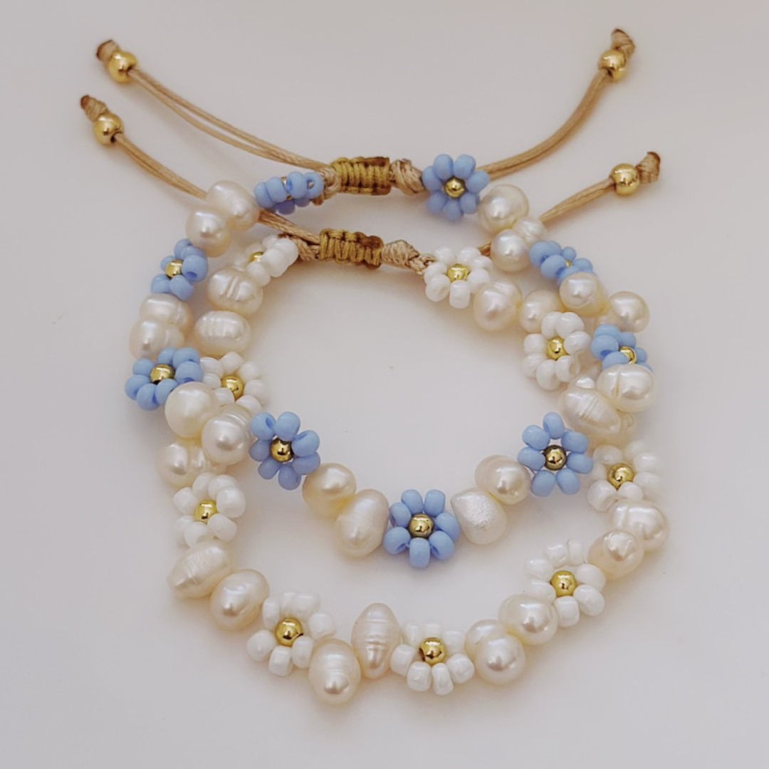 DAISY X PEARL BRACELET ✿ CAJA