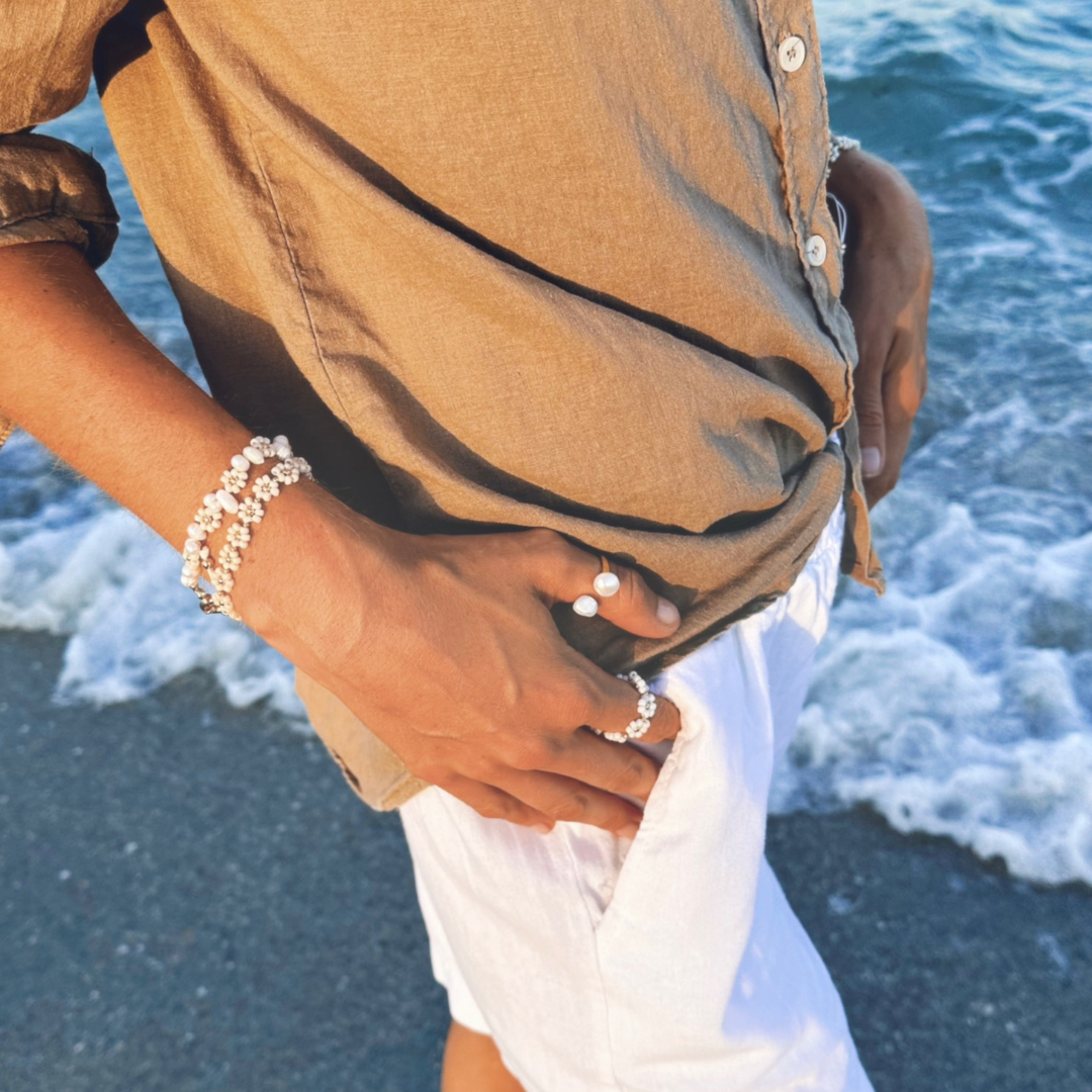 DAISY X PEARL BRACELET ✿ CAJA