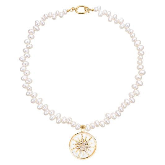 GRANDE SOL Pearl Necklace