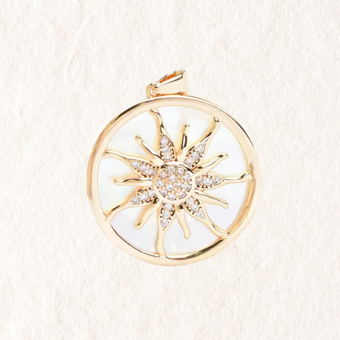 ISLA PEARL CHARM NECKLACE ✿ SOL