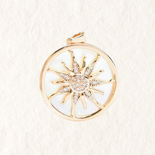 MARIN PEARL CHARM NECKLACE ✿ SOL