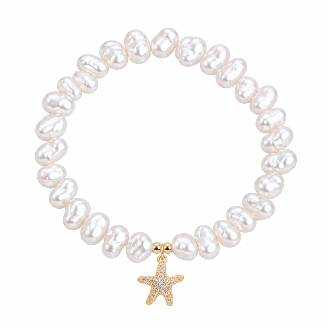 ZIRCON STELLA Pearl Bracelet