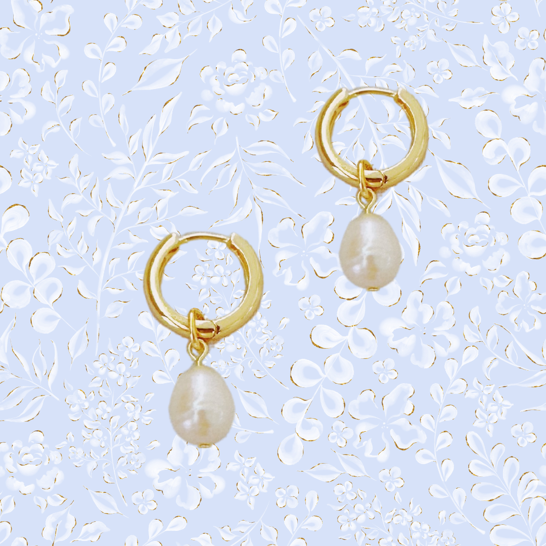 PEARL HOOPS ✿ CARI