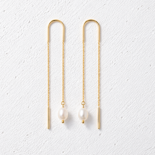 PEARL DROP EARRINGS ✿ OLIVIA