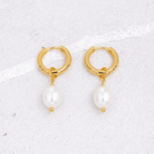 PEARL HOOPS ✿ CARI