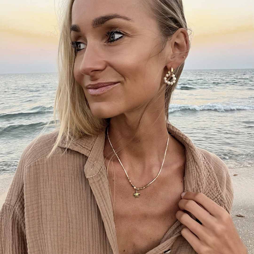 TORTUGA CHOKER ✿ SAVE THE OCEAN