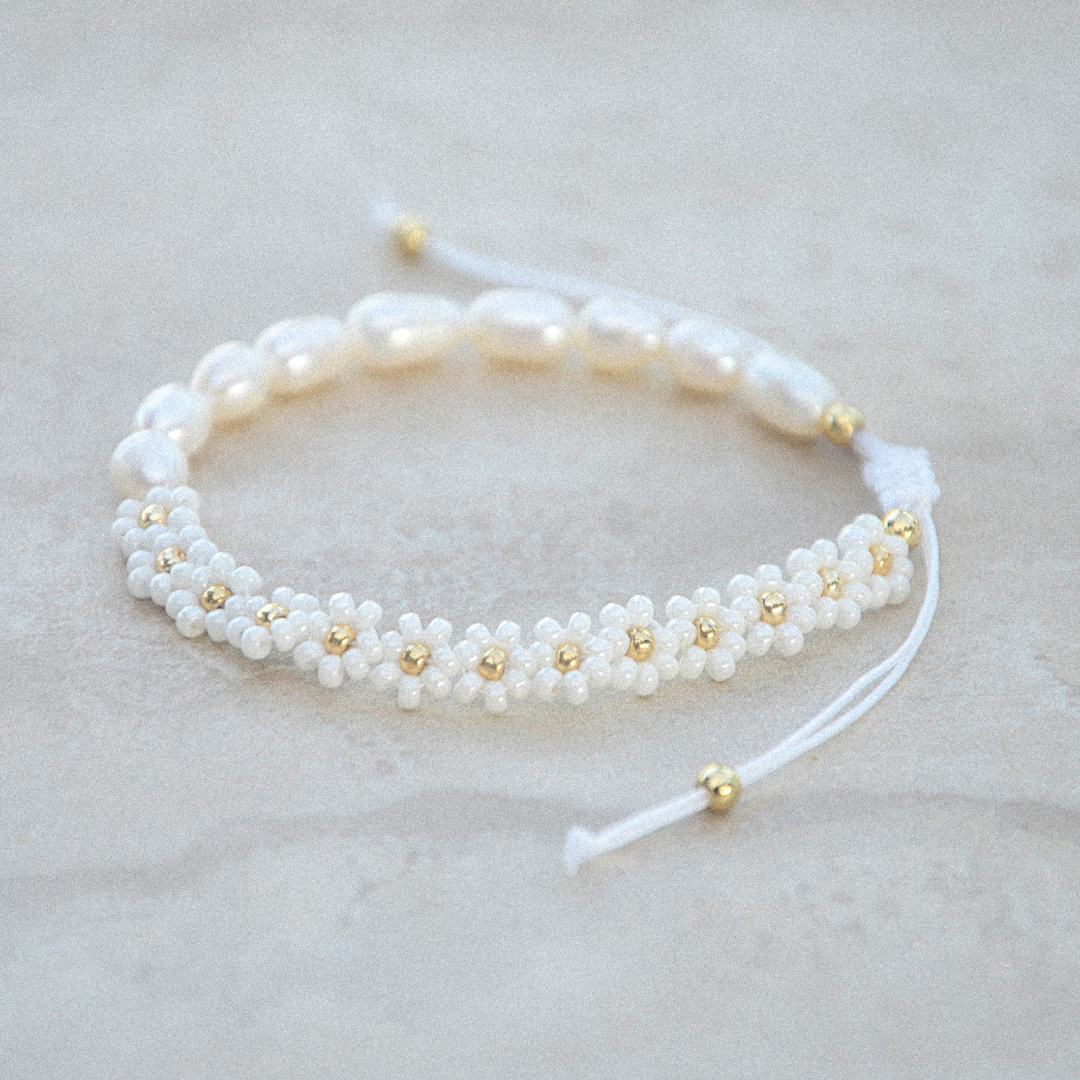 MAJA Daisy Pearl Bracelet