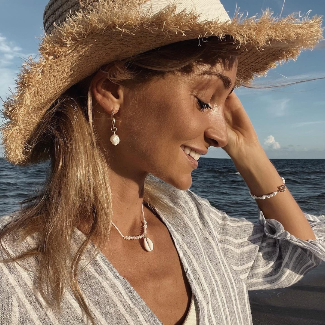 RAFFIA SUN HAT ✿ FLORA