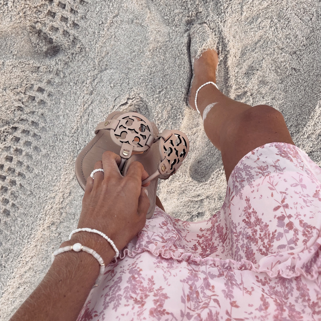 PEARL ANKLET ✿ MARIN