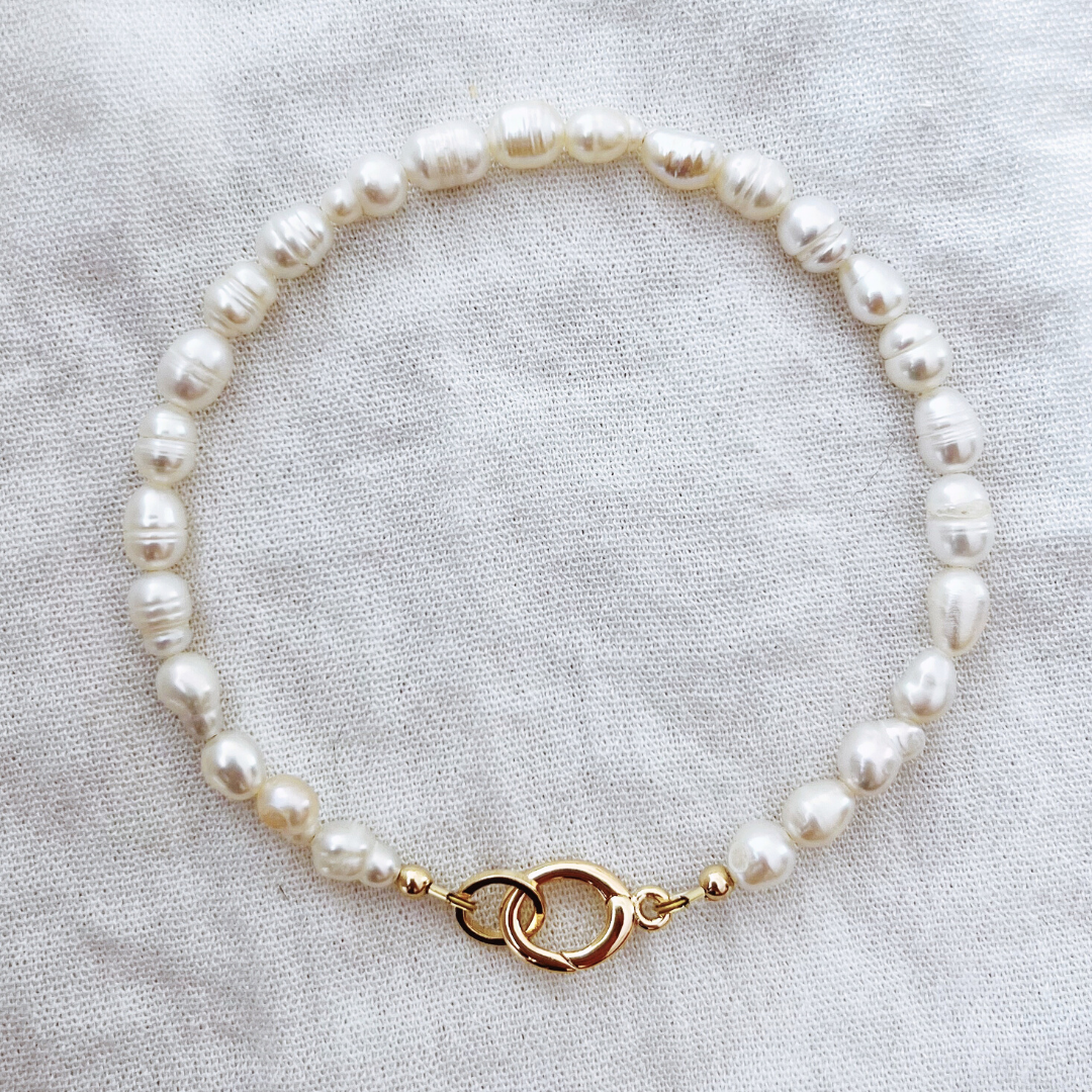 PEARL ANKLET ✿ MARIN