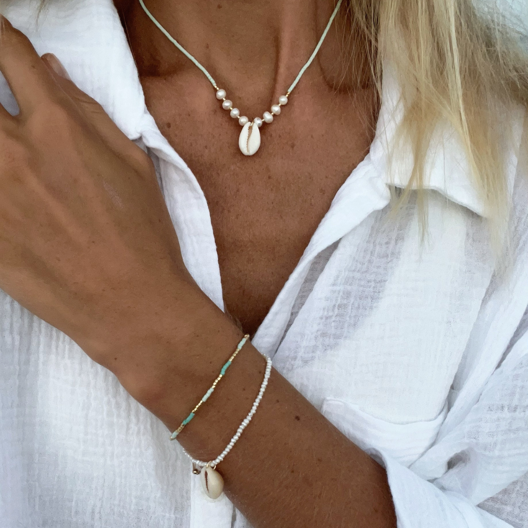 DOUBLE BRACELET ✿ OCEAN BLUES