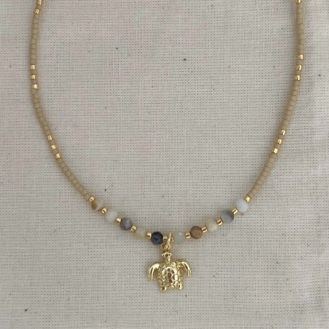 TORTUGA CHOKER ✿ SAVE THE OCEAN