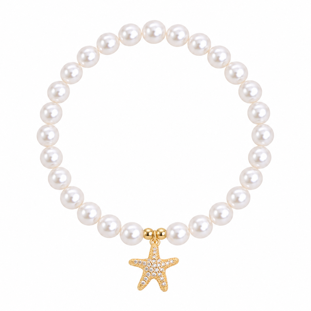 ZIRCON STELLA Pearl Bracelet