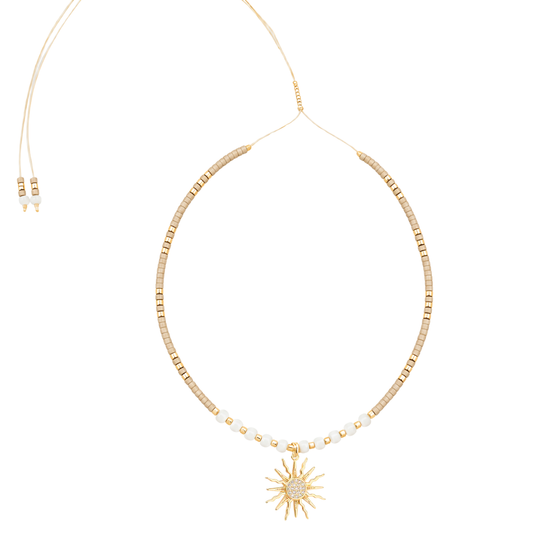 ALBA Beaded Choker