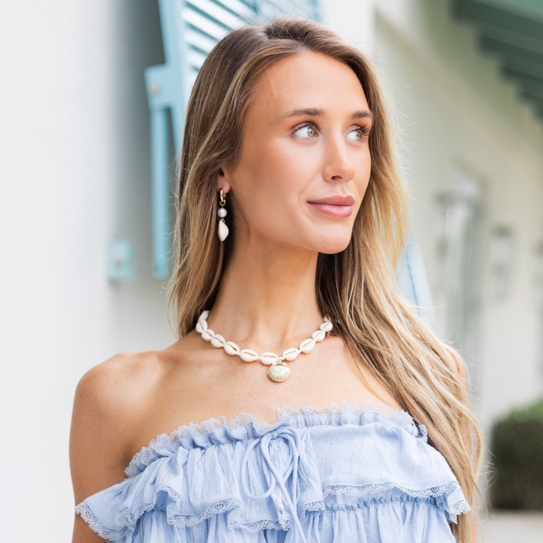 SHELL CHOKER ✿ MALDIVES