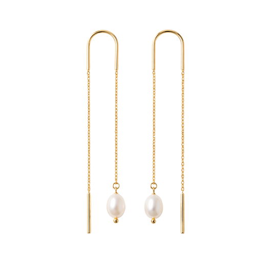 OLIVIA Pearl Drop Earrings