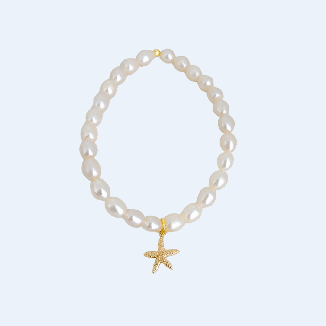 PEARL CHARM BRACELET ✿ COAST
