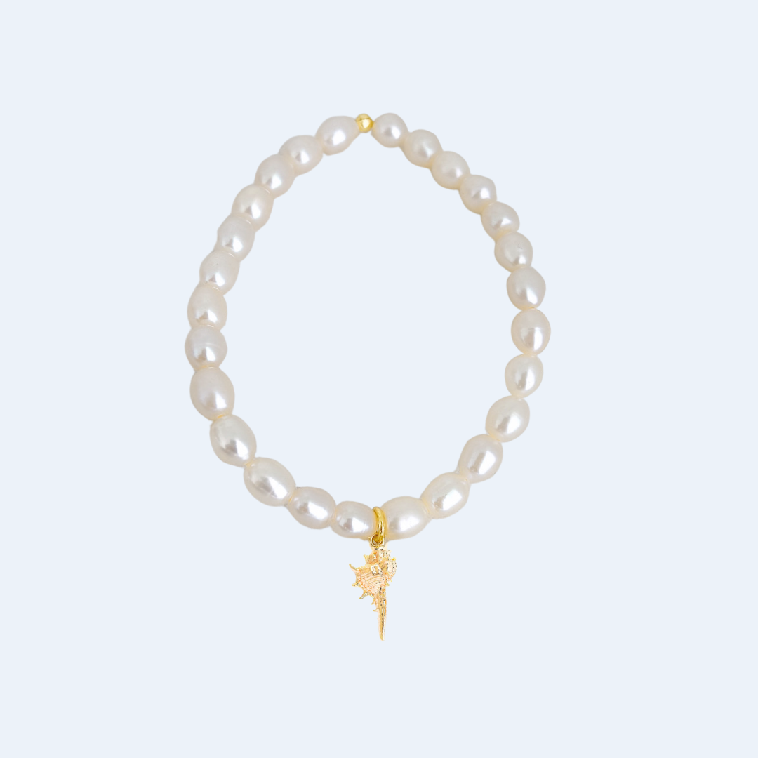 PEARL CHARM BRACELET ✿ COAST