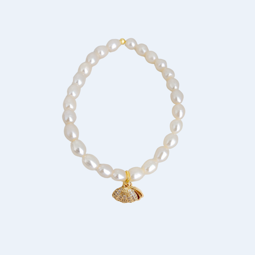 PEARL CHARM BRACELET ✿ COAST