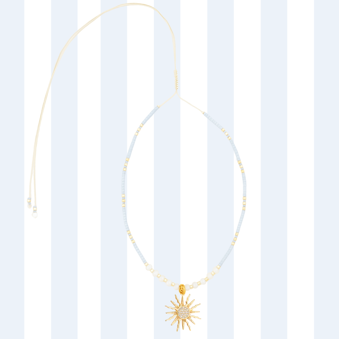 SUNSHINE CHOKER ✿ OCEAN BLUES