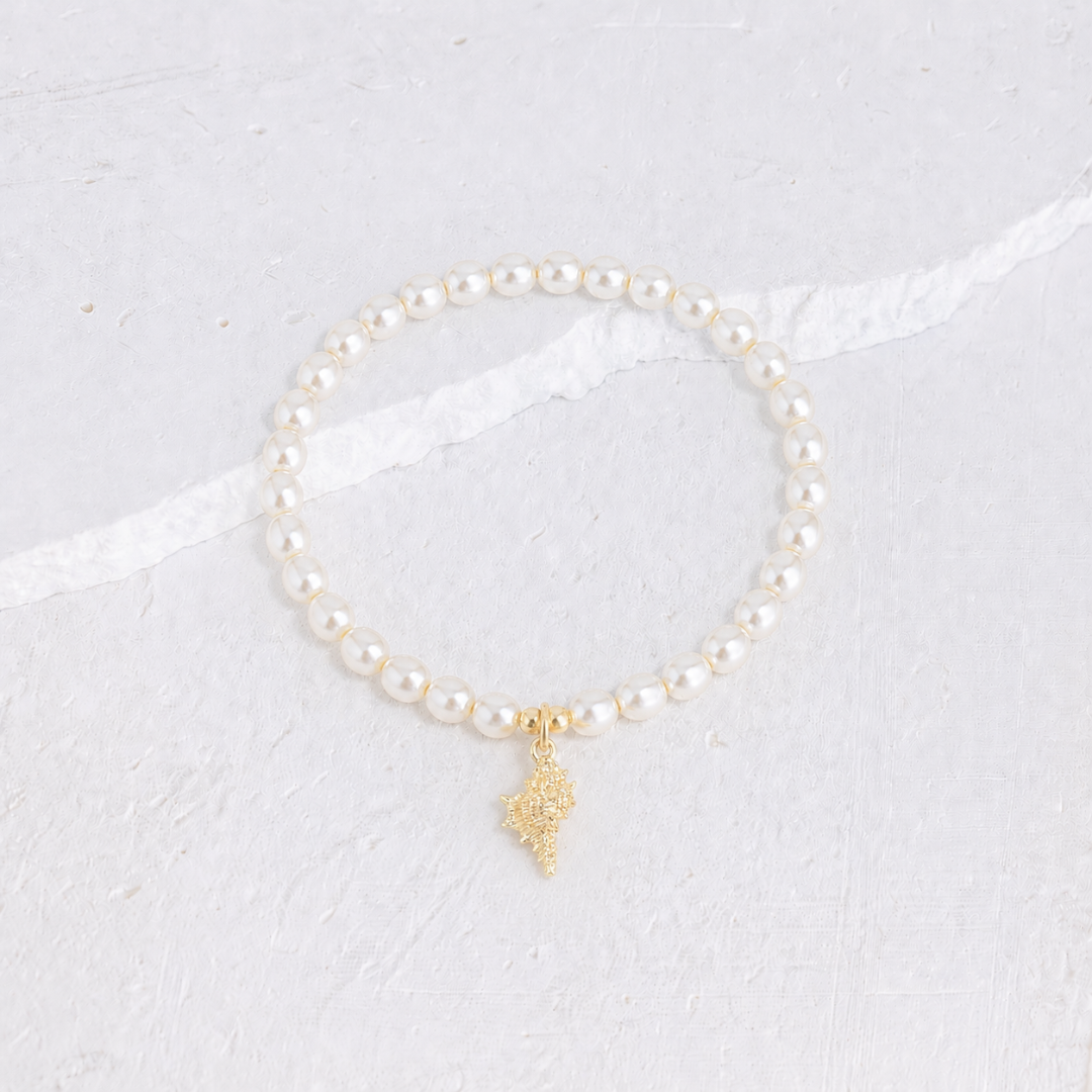 PEARL CHARM BRACELET ✿ MARIN