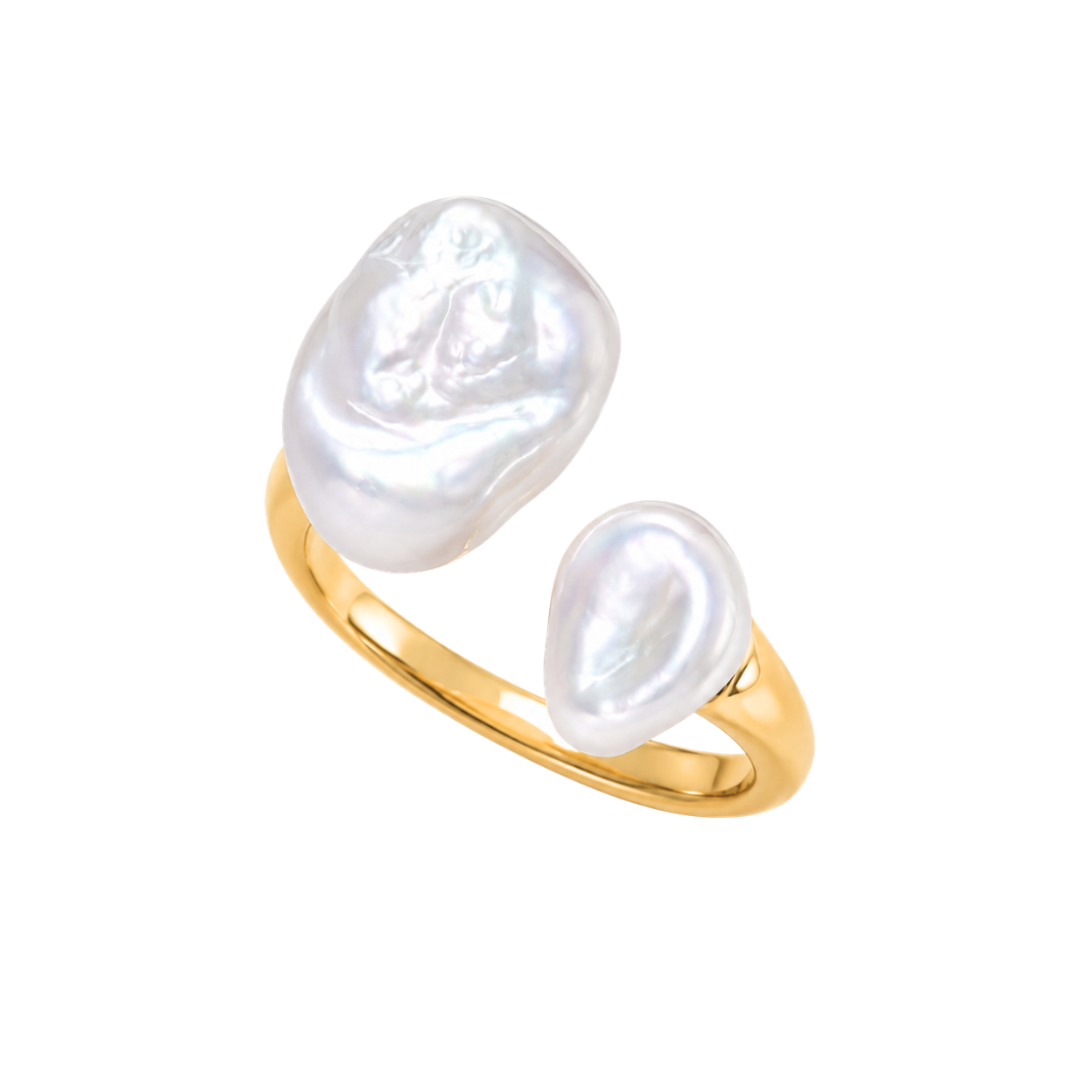 AVA Organic Pearl Ring