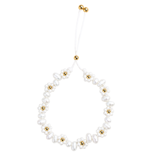 CAJA Daisy Pearl Bracelet