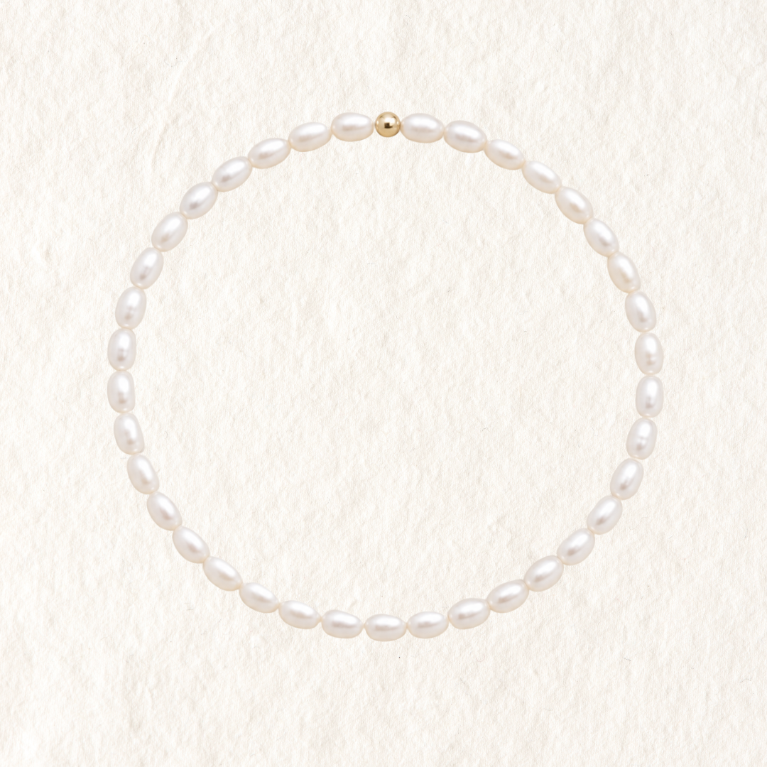 PEARL ANKLET ✿ STRETCHY