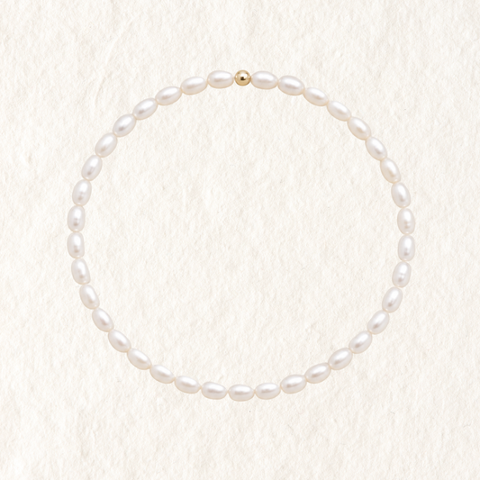 PEARL ANKLET ✿ STRETCHY