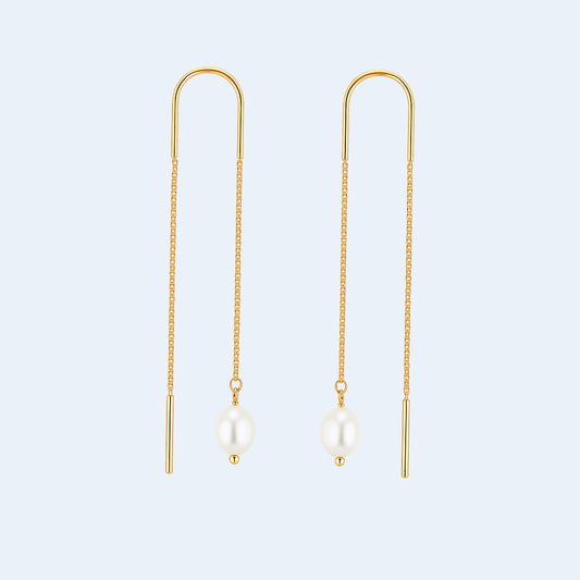 PEARL DROP EARRINGS ✿ OLIVIA