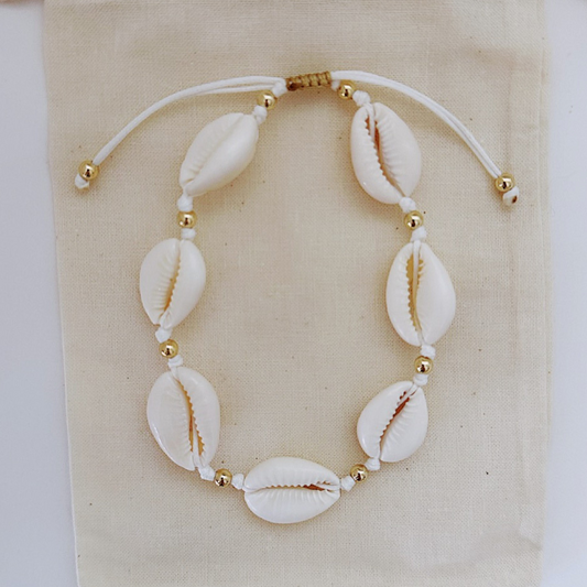 COWRIE SHELL ANKLET ✿ NOVA