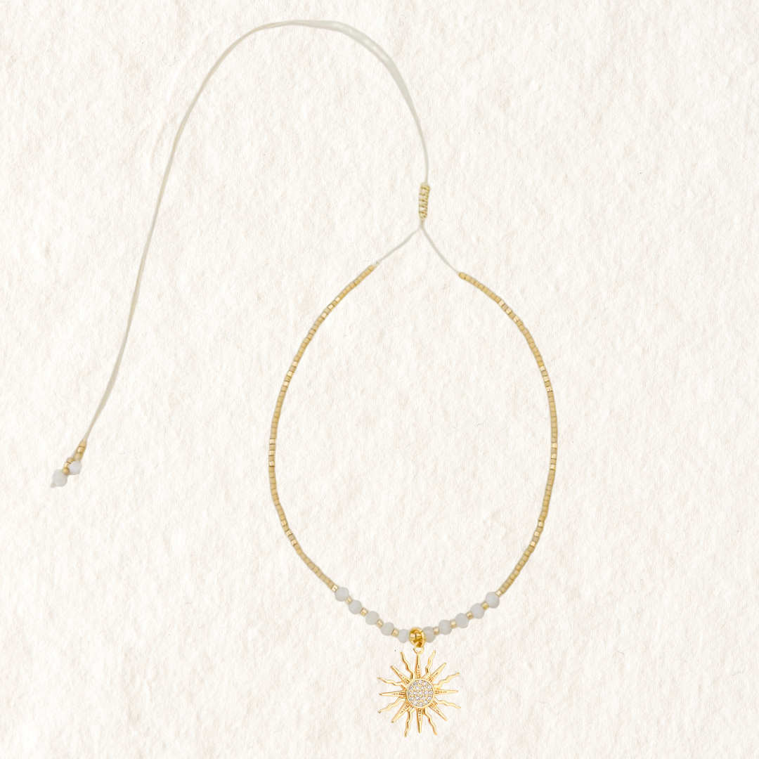 SUNSHINE CHOKER ✿ SANDY BEACHES