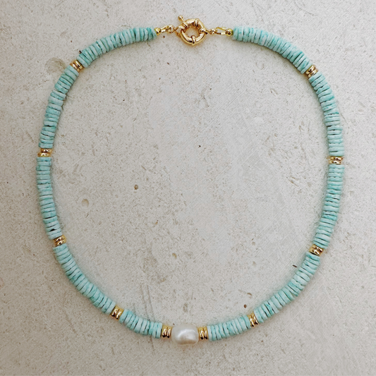 LA MER NECKLACE ✿ SEAFOAM