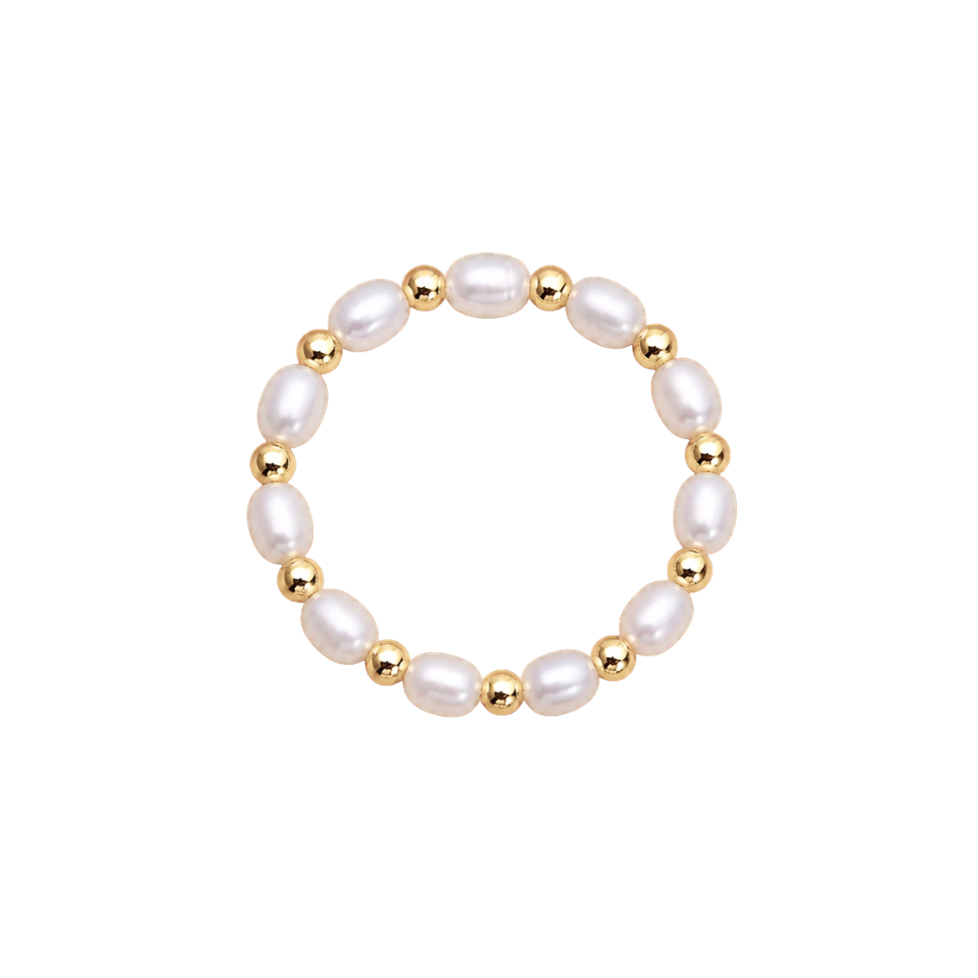 PEARL RING ✿ GOLD MARIN