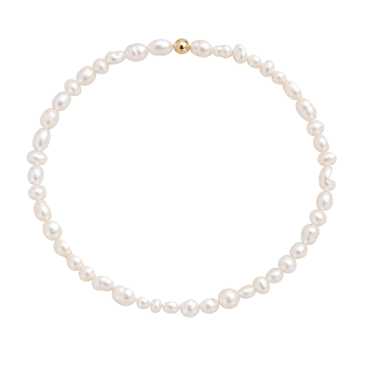 OCEANA Stretch Pearl Anklet