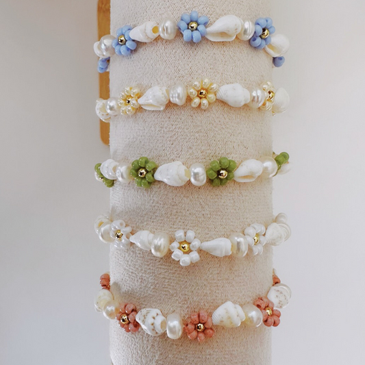 DAISY X SHELL BRACELET ✿ CAJA