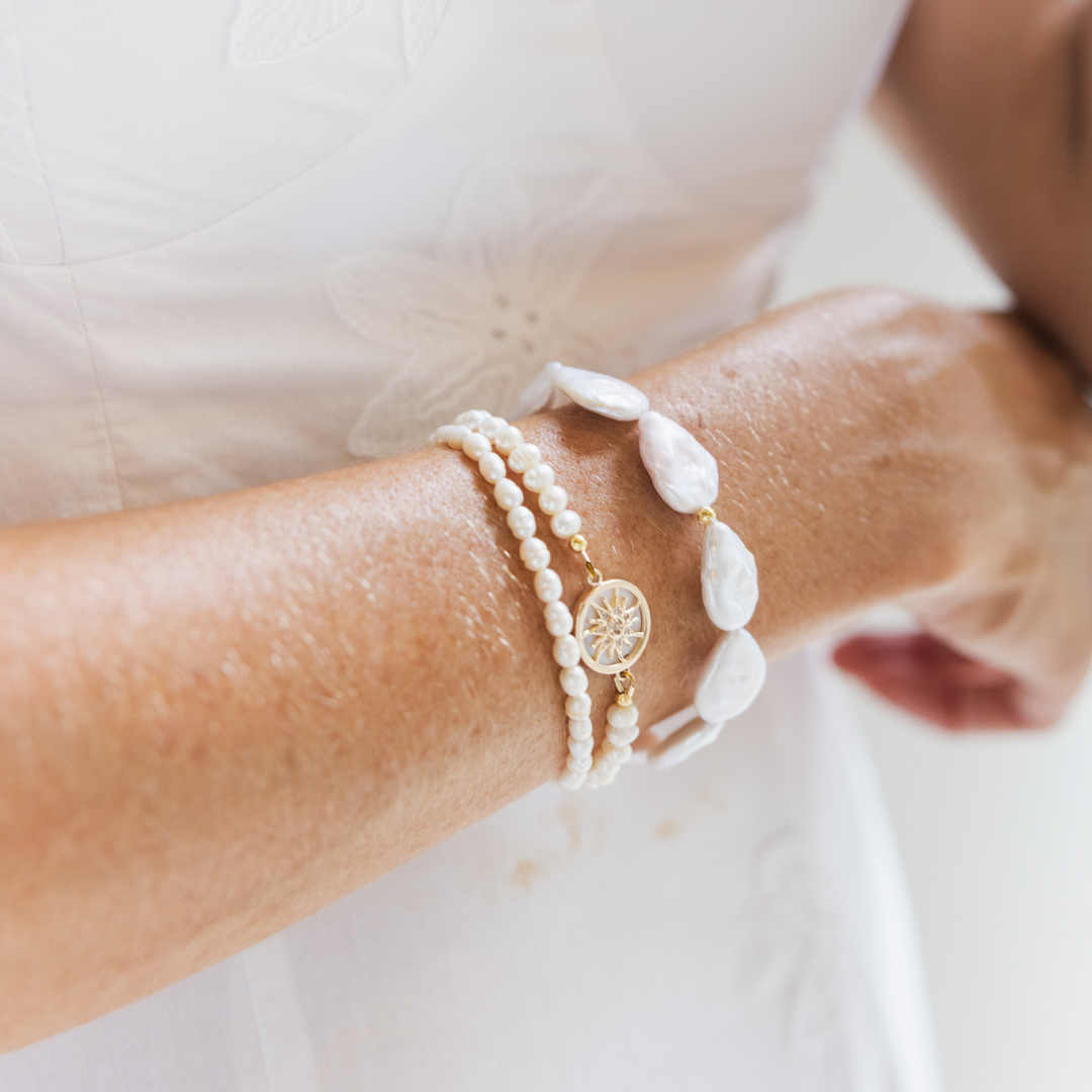 STRETCHY PEARL BRACELET ✿ SAMANTHA