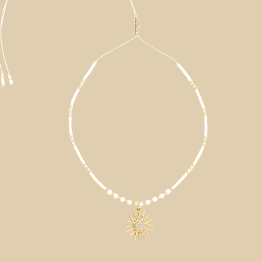 SUNSHINE CHOKER ✿ SANDY BEACHES