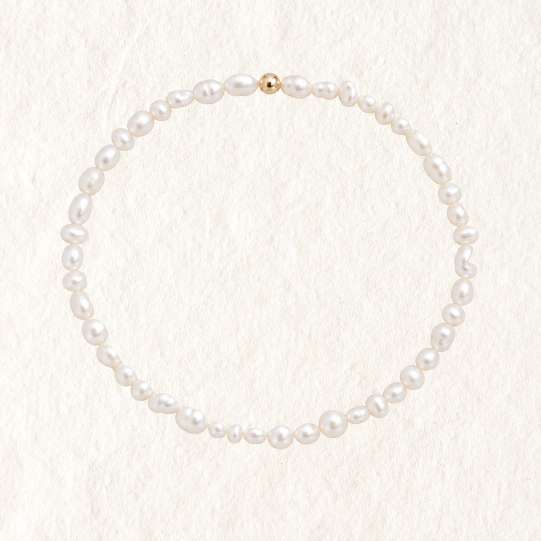 PEARL ANKLET ✿ STRETCHY
