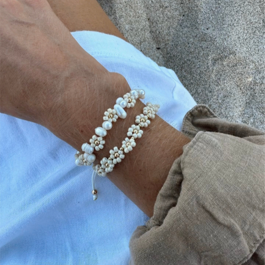 DAISY X PEARL BRACELET ✿ CAJA