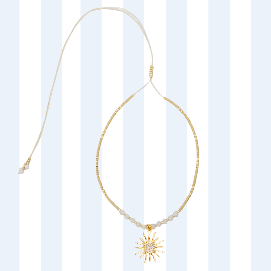 SUNSHINE CHOKER ✿ SANDY BEACHES