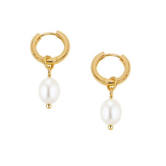 PEARL HOOPS ✿ OLIVIA