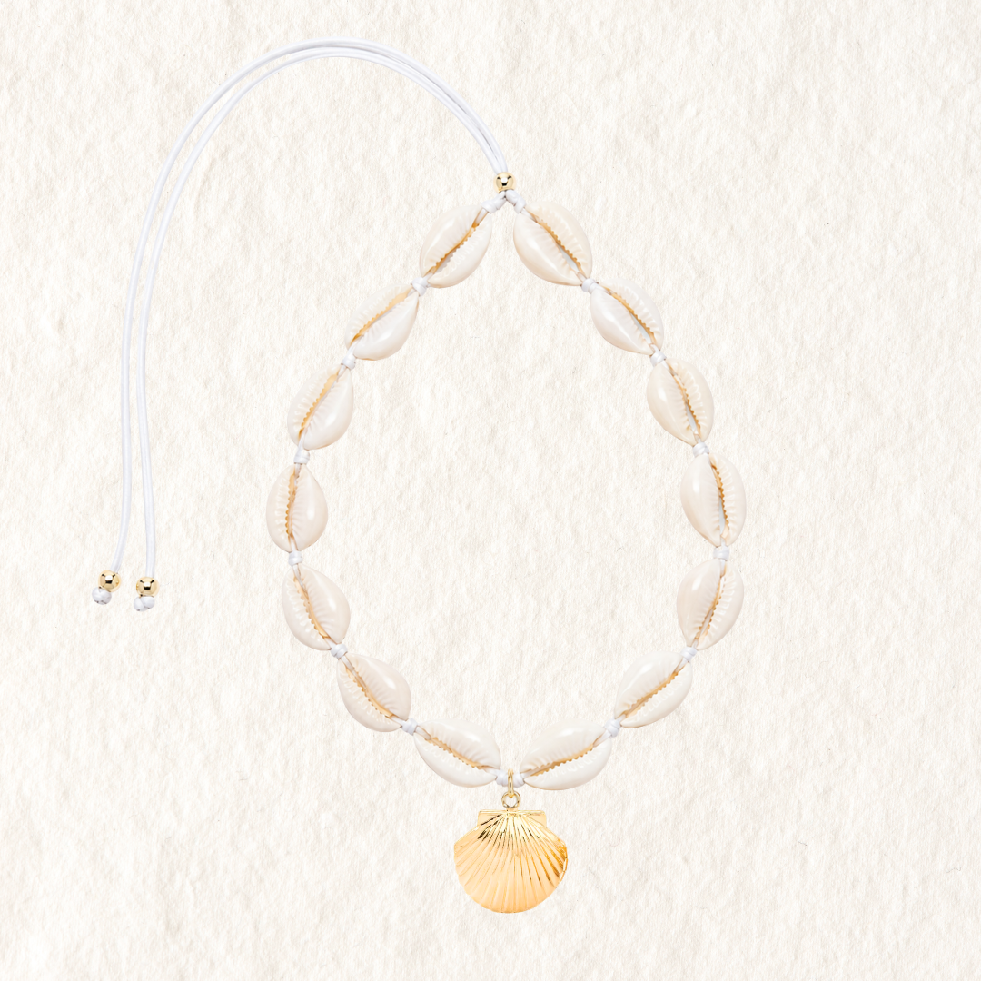 SHELL CHOKER ✿ MALDIVES