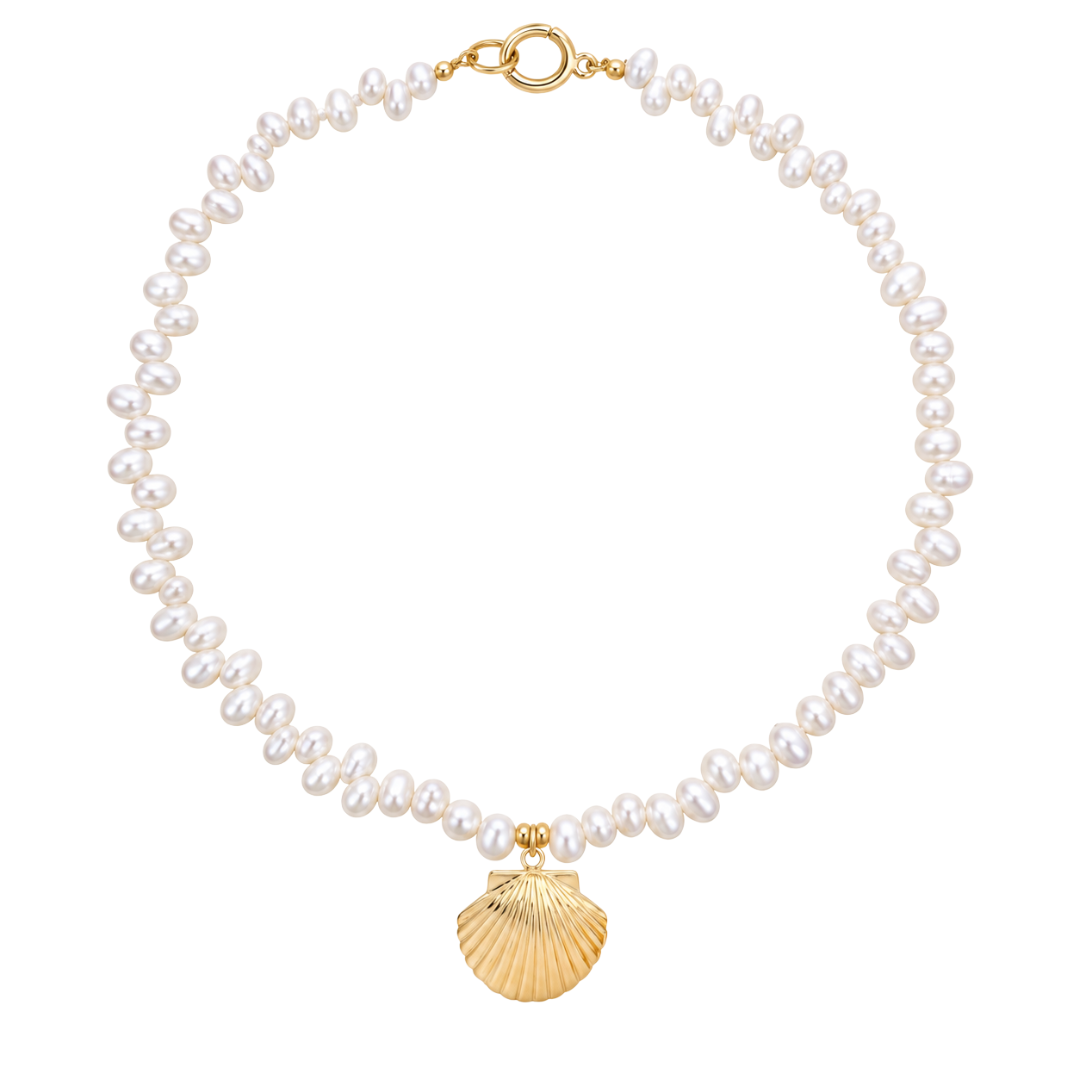 OCEANA PEARL CHARM NECKLACE ✿ MALDIVES