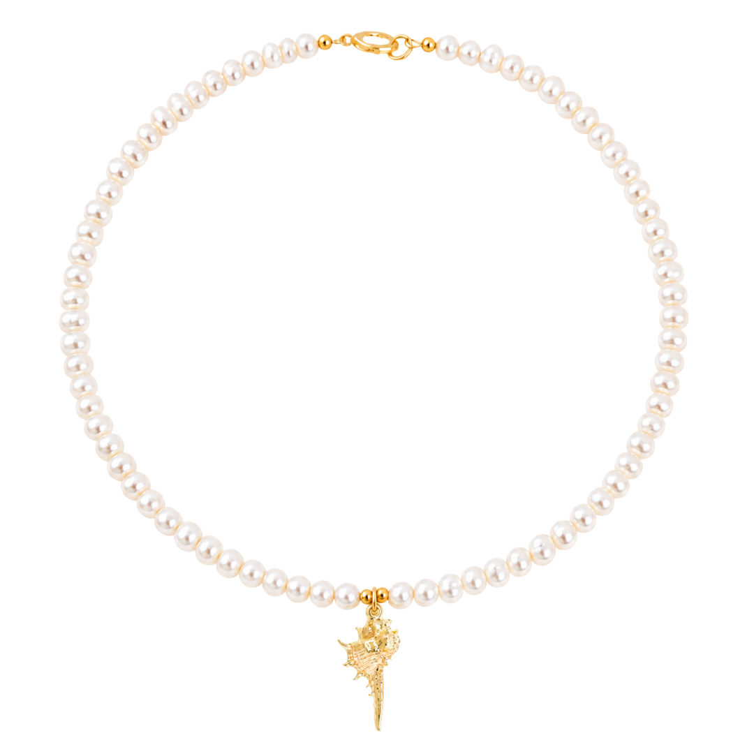 ISLA PEARL CHARM NECKLACE ✿ SORA