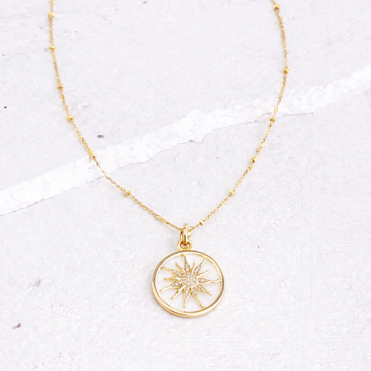GOLD CHAIN NECKLACE ✿ SOL